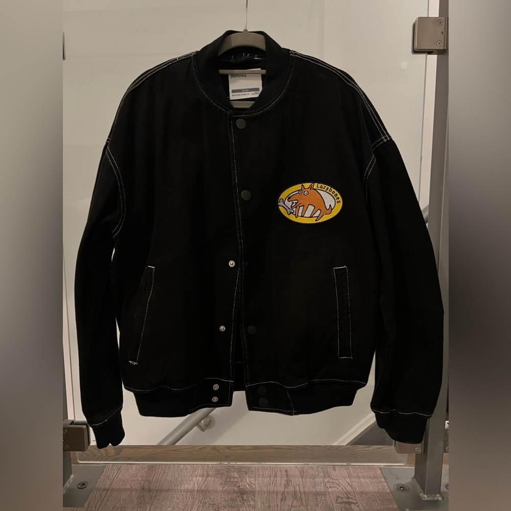 Bershka Oversized Bomber Jacket